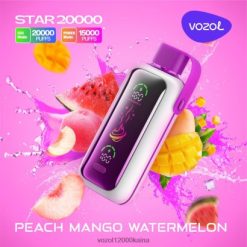 VOZOL Lietuva - VOZOL STAR 20 000 BT0B6411 persikų mango arbūzas
